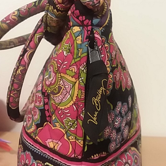 Vera Bradley Symphony in Hue Winter 2009 Archived Print Small Bucket Bag - Picture 6 of 16